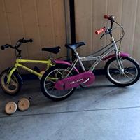 Biciclette Bambini 2pz 2misure