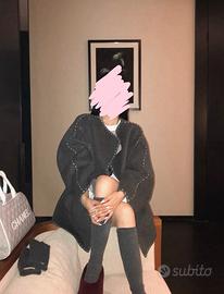 Cappotto in lana reversibile