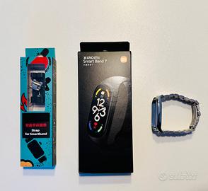 Smartwatch Xiaomi Mi-Band 7 + cinturino acciaio