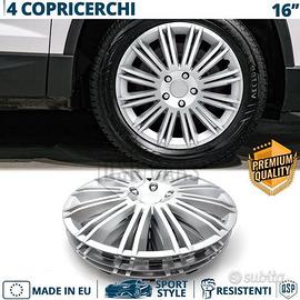 Copricerchi per SKODA 16 Pollici Coppette Silver