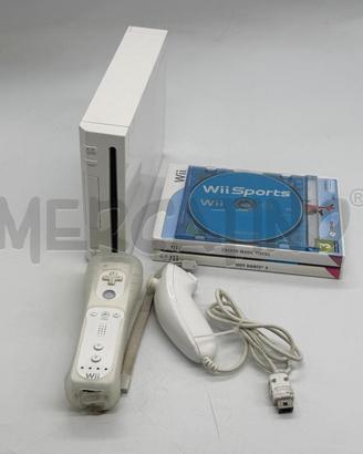 CONSOLLE NINTENDO WII BIANCA COMPLETA + GIOCHI C37