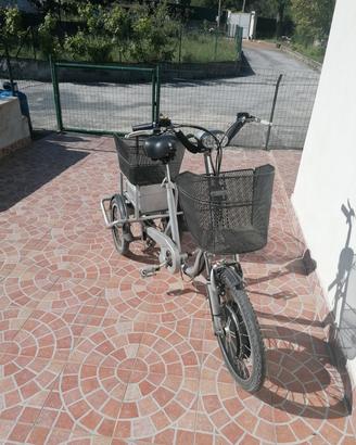 bici a tre ruote elettrica 
