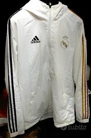 Giacca a vento Real Madrid Adidas nero/oro