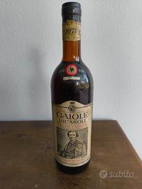 Vino rosso Chianti Classico Barone Ricasoli 1971