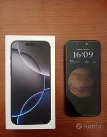 Iphone 16 pro max 256g