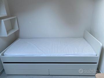 Letto contenitore e materasso