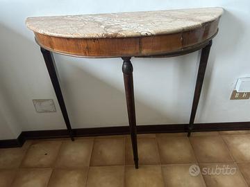 Mensola marmo Consolle 3 piedi ingresso