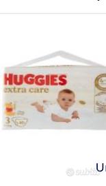 Huggies extra care Pannolini tg3 per 6-10 Kg 80 pz