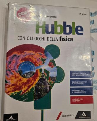 libro di fisica: Hubble con gli occhi della fisica