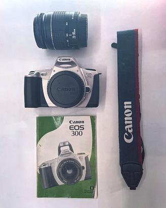 Canon EOS 300 reflex analogica con 28-80 II