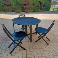 tavolo e sedie pieghevole