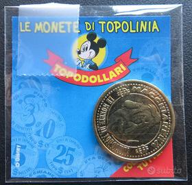 Medaglia gadget di Topolino: Macchia Nera