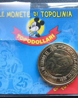 Medaglia gadget di Topolino: Macchia Nera