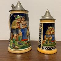 Boccali da birra vintage tedeschi