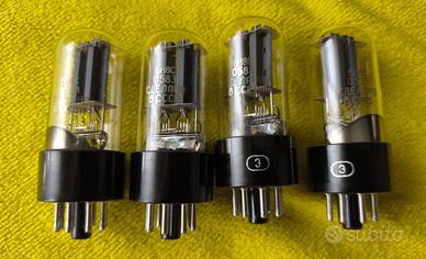 Valvole NOS CCCP 6H8C come 6SN7 preamplificatore