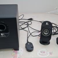 Casse amplificate con subwoofer per Pc Logiteck