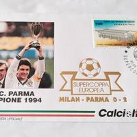 Parma buste filatelia supercoppa 1994