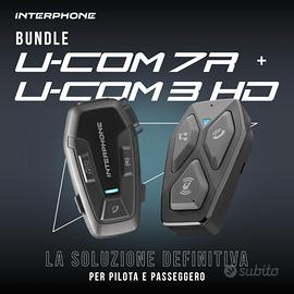 INTERPHONE Interfono moto coppia U-COM 7R e U-COM