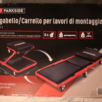 Sgabello carrello 2 in 1