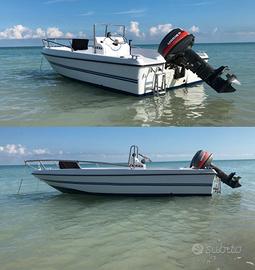 Piccola imbarcazione Gobbi – 4,5 m con motore 25 c