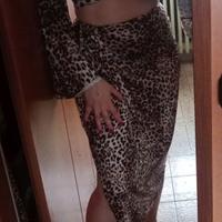 Outfit leopardato