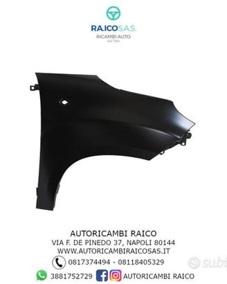 Parafango Anteriore Fiat 500L dal 2012
