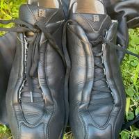 Fendi sneaker vintage pelle nera