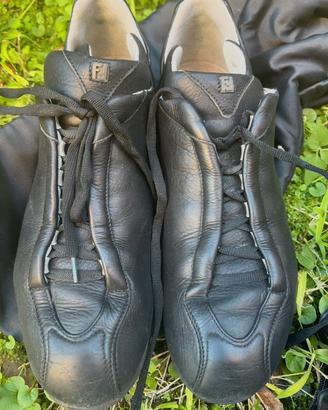 Fendi sneaker vintage pelle nera