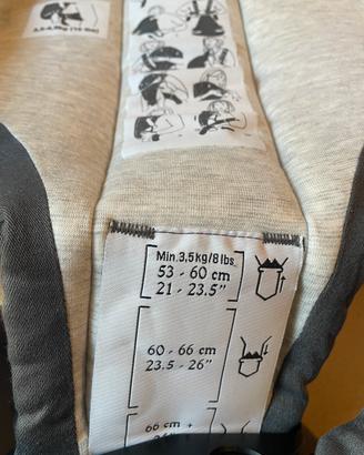 Marsupio porta bebe . Baby bjorn. Baby carrier