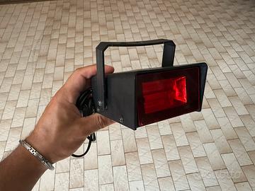 Mini strobo bianco/rosso
