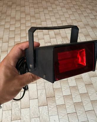 Mini strobo bianco/rosso