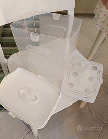 Sterilizzatore a freddo "Milton" x biberon,ciucci