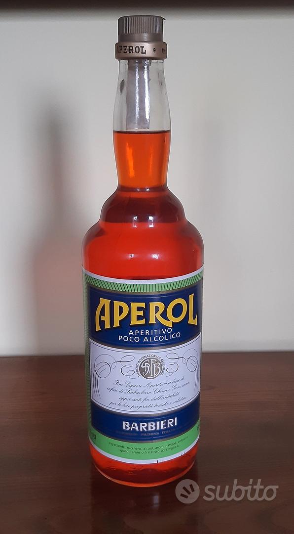 BOTTIGLIA APEROL Barbieri Retro Da 1 Litro EUR 99,00 - PicClick IT