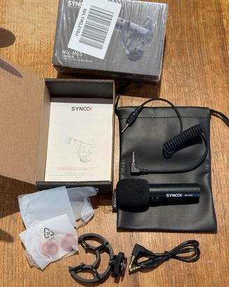 Microfono shotgun Synco Mic-M2S compatto – Nuovo