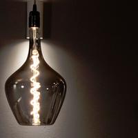 4 lampade Led curved a damigiana