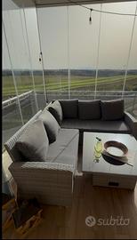 Salotto da giardino Davos NATERIAL- divanetti