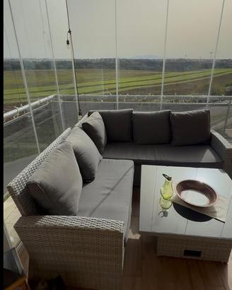 Salotto da giardino Davos NATERIAL- divanetti