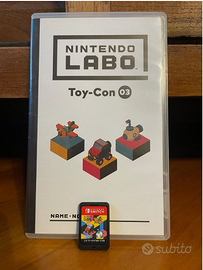 Nintento Labo Toy-Con 03 kit veicoli