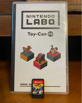 Nintento Labo Toy-Con 03 kit veicoli