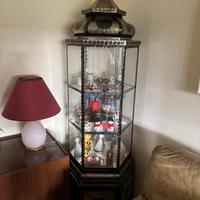 Vetrinetta esagonale vintage stile orientale