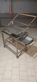 canalina per arrosticini, barbecue,cappa su misura