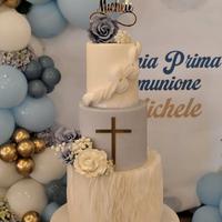 Torta scenografica per Comunione