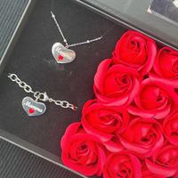 set gioielli in acciaio inossidabile