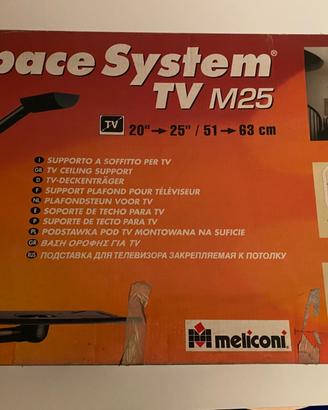 Staffa per tv a soffitto
