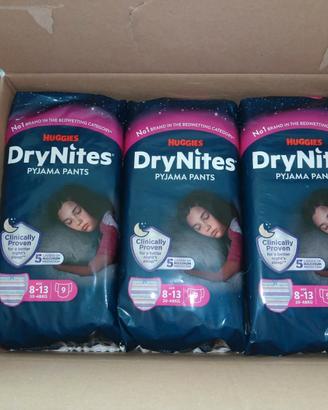 Pannolini DryNites 8-13 anni