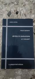 Diritto in evoluzione un manuale?