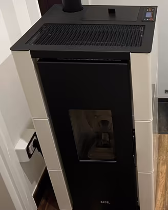 stufa pellet ventilata Cadel Cristal 7 Up - ITALY