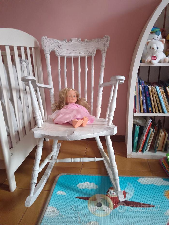 Sedie Vintage Sedie In Regalo Sedia A Dondolo Shabby Mobili Usati