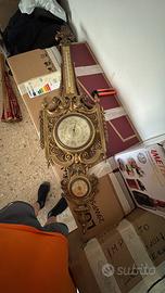 Stazione meteorologica vintage da parete 90,5cm