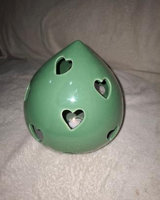 lampada verde a batteria